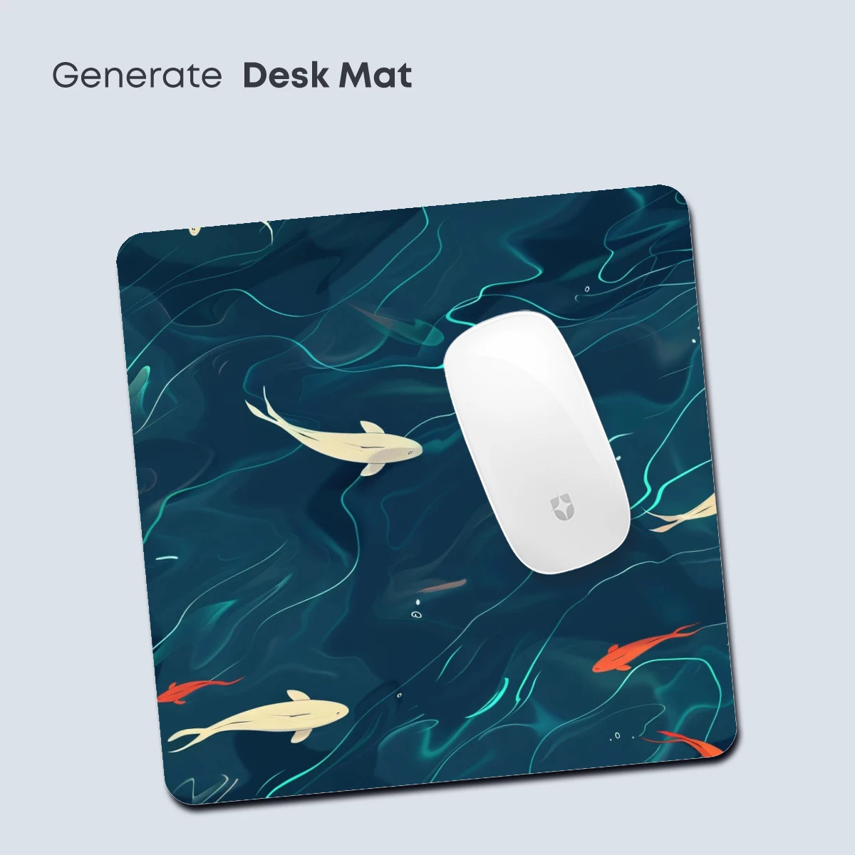 Koi Odyssey: Abstract Aquatic Elegance - Image 4