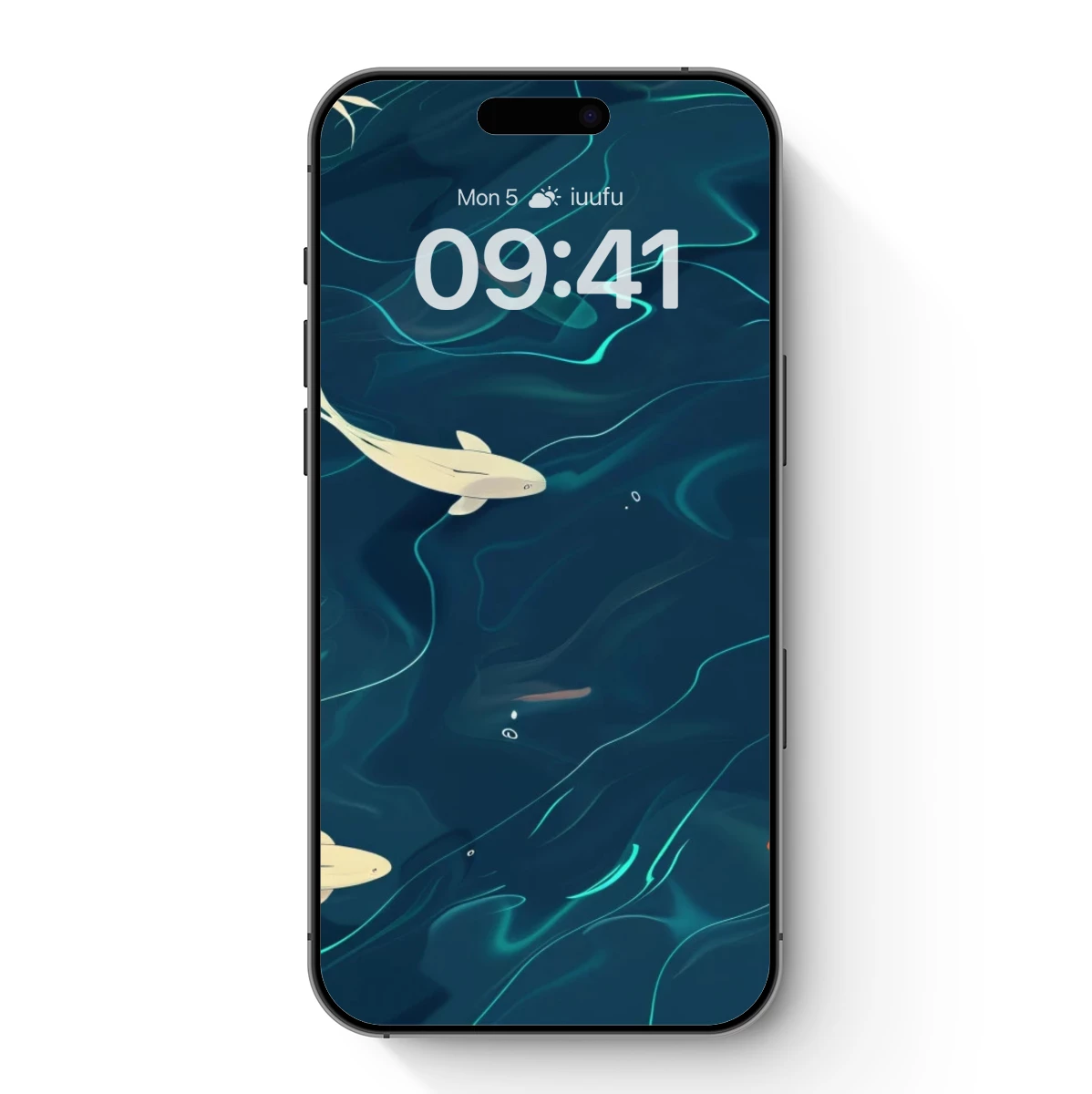 Koi Odyssey: Abstract Aquatic Elegance