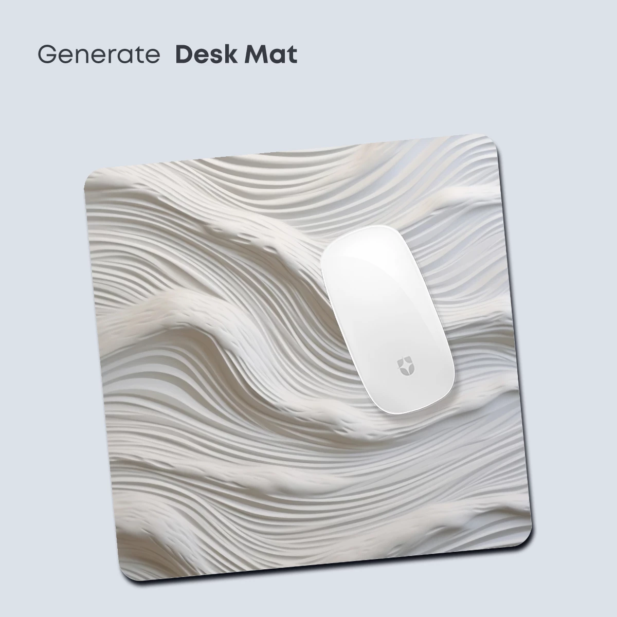 Elegant White Waves: A Sculptural Symphony - Image 4