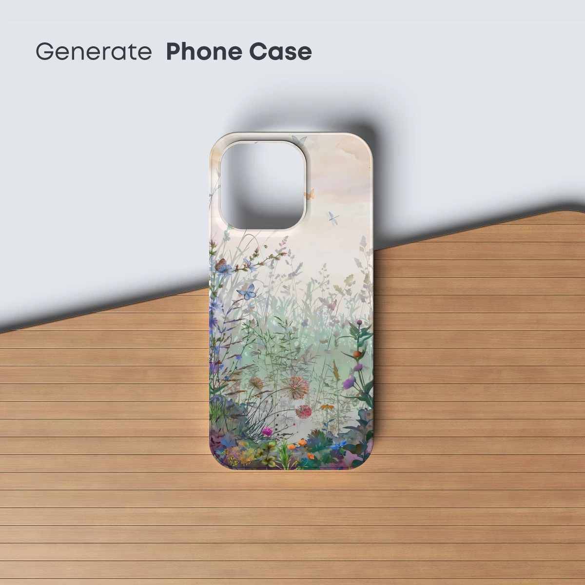 Enchanted Meadow: A Fluttering Symphony of Flowers and Butterflies - Image 3