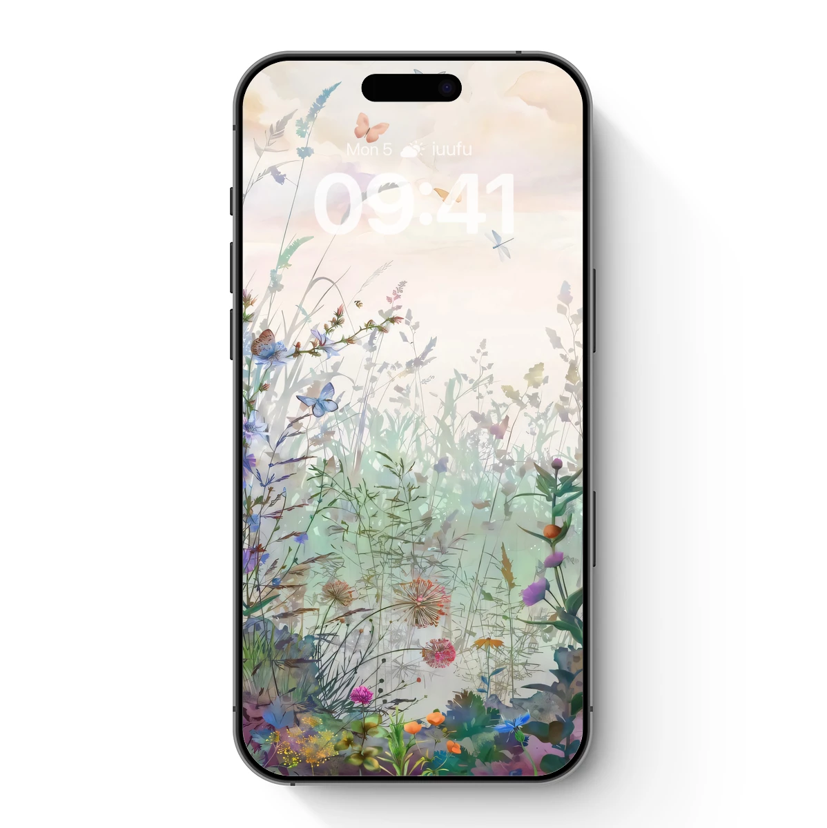 Enchanted Meadow: A Fluttering Symphony of Flowers and Butterflies