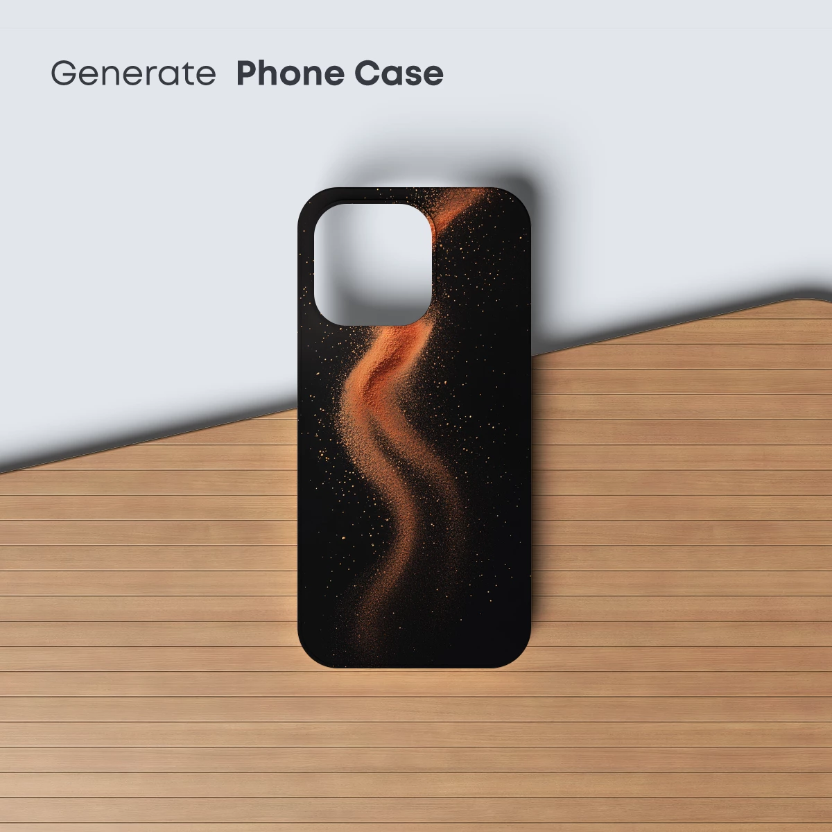 Golden Dust Whirl: Elegance in Motion - Image 3