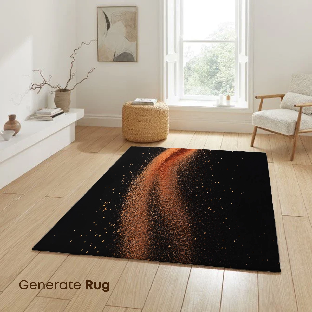 Golden Dust Whirl: Elegance in Motion - Image 6