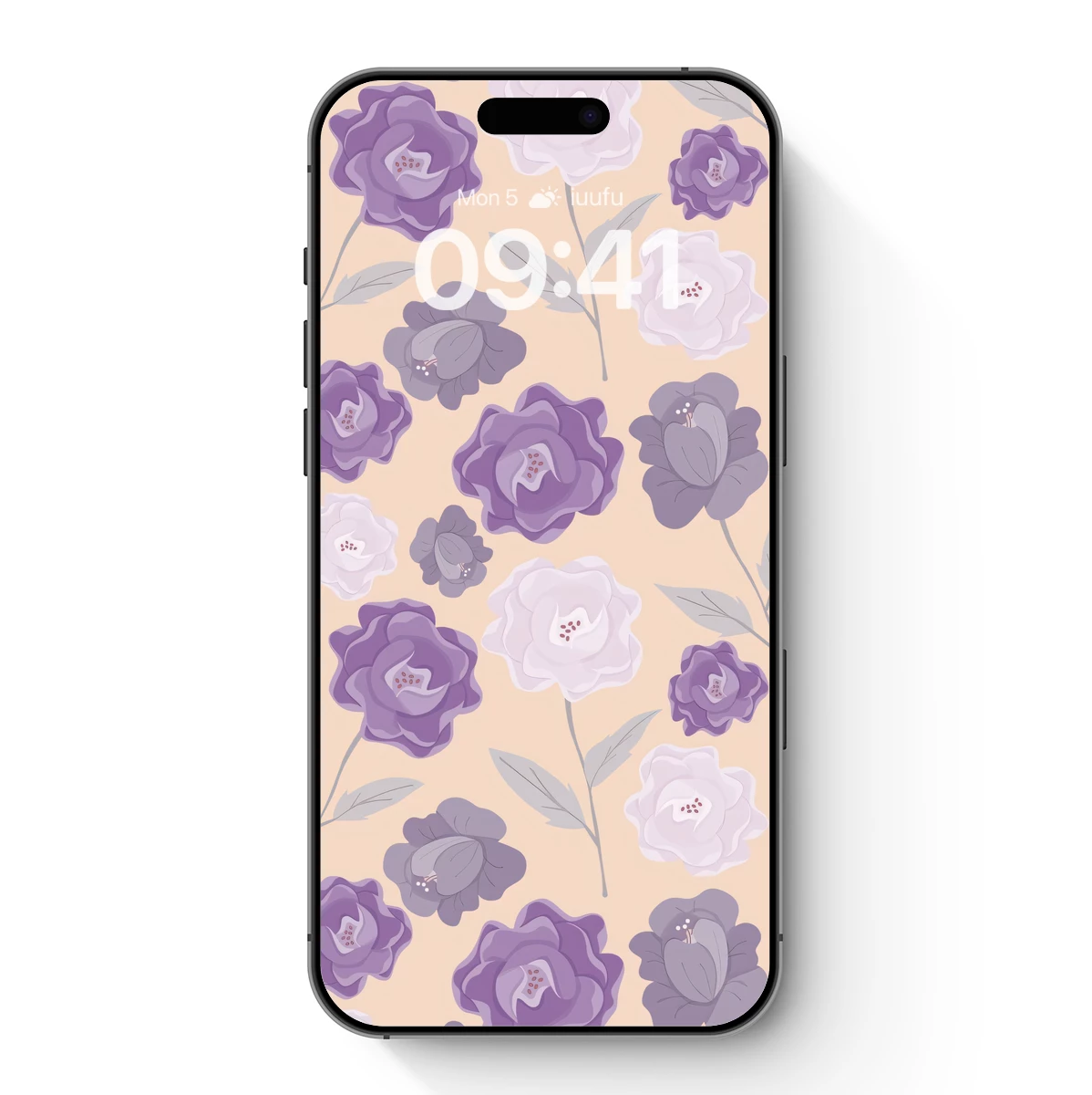 Elegant Purple Rose Symphony