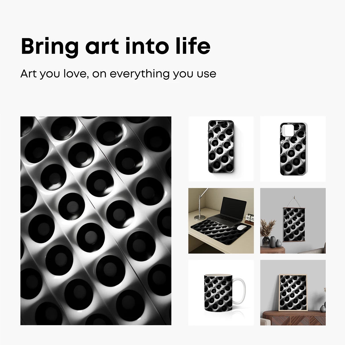 Geometric Shadow Play: Diagonal Holes in Metal - Image 2