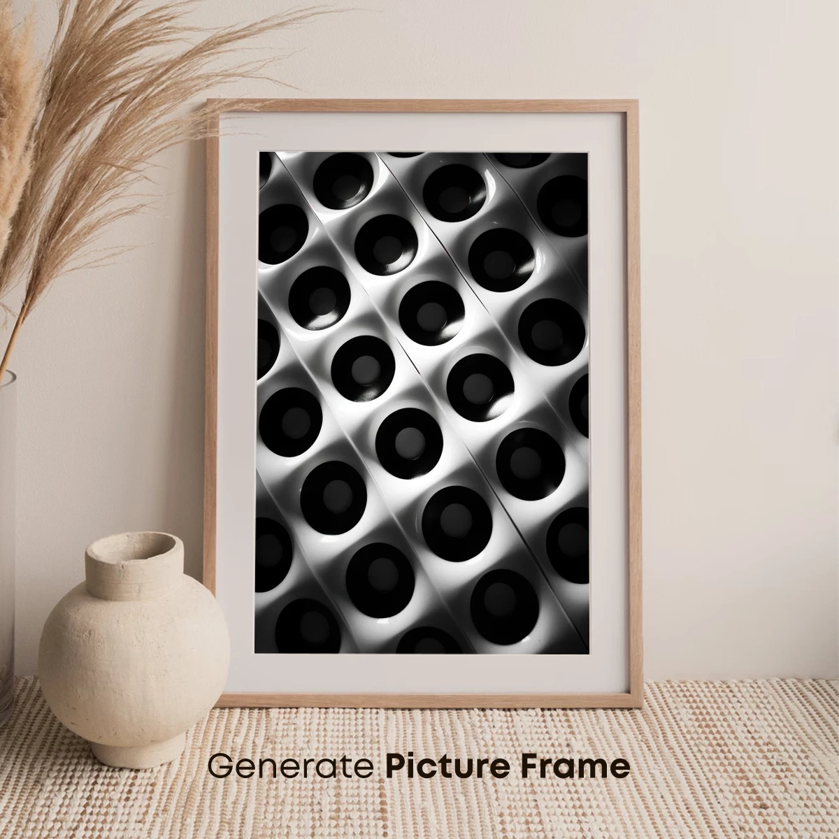 Geometric Shadow Play: Diagonal Holes in Metal - Image 7