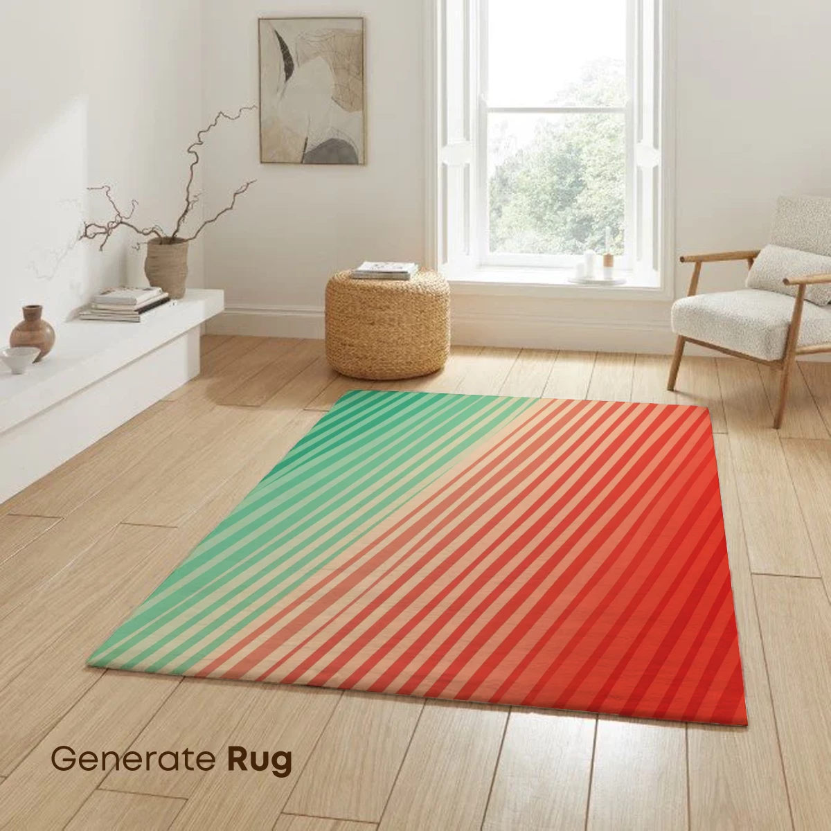 Diagonal Stripes in Gradient Harmony - Image 6