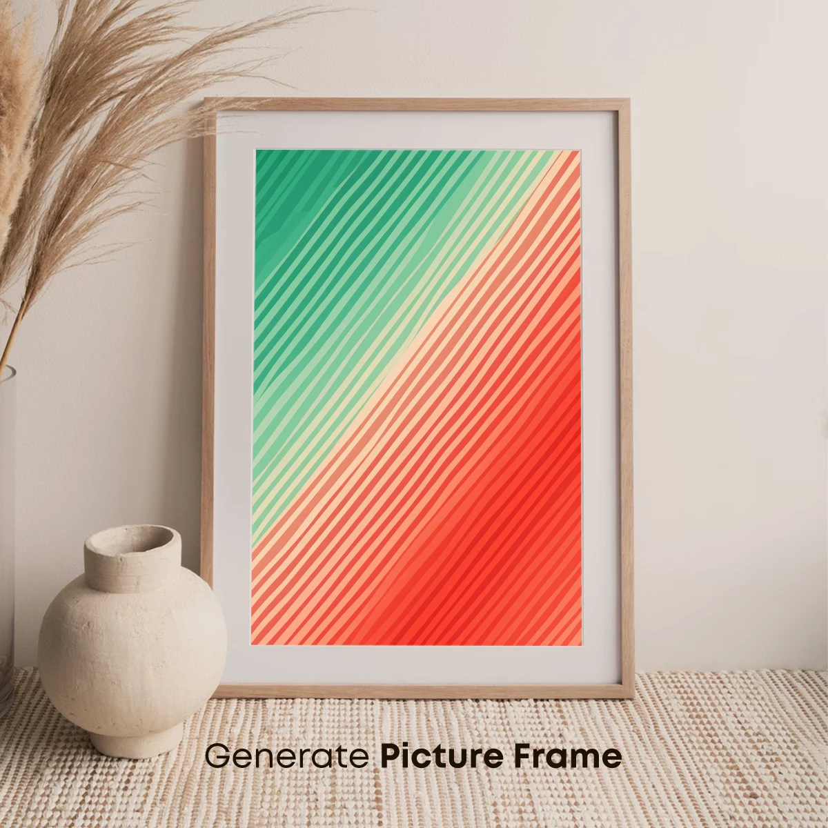 Diagonal Stripes in Gradient Harmony - Image 7