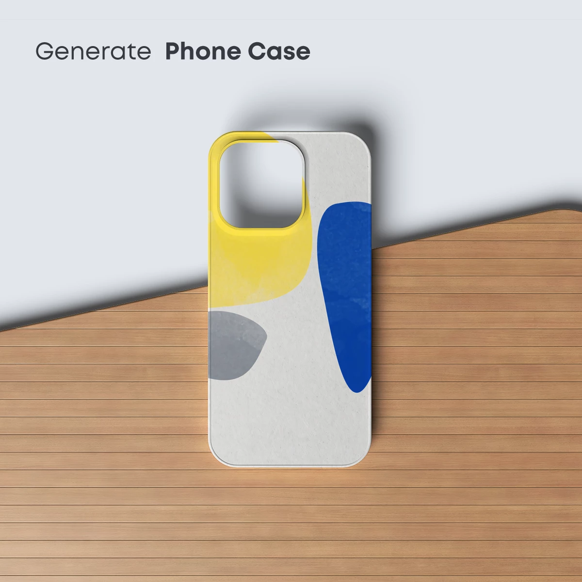 Abstract Harmony: Bold Shapes in Pastel Palette - Image 3