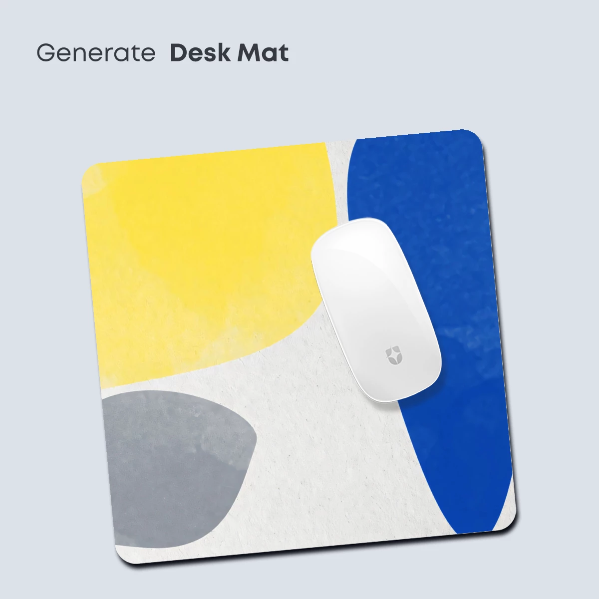 Abstract Harmony: Bold Shapes in Pastel Palette - Image 4