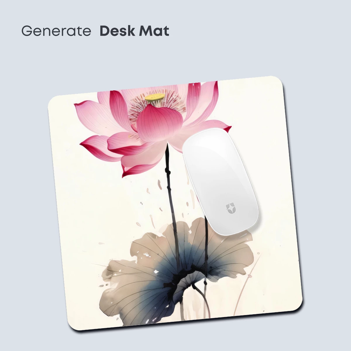 Elegant Lotus Bloom: Watercolor Harmony - Image 4
