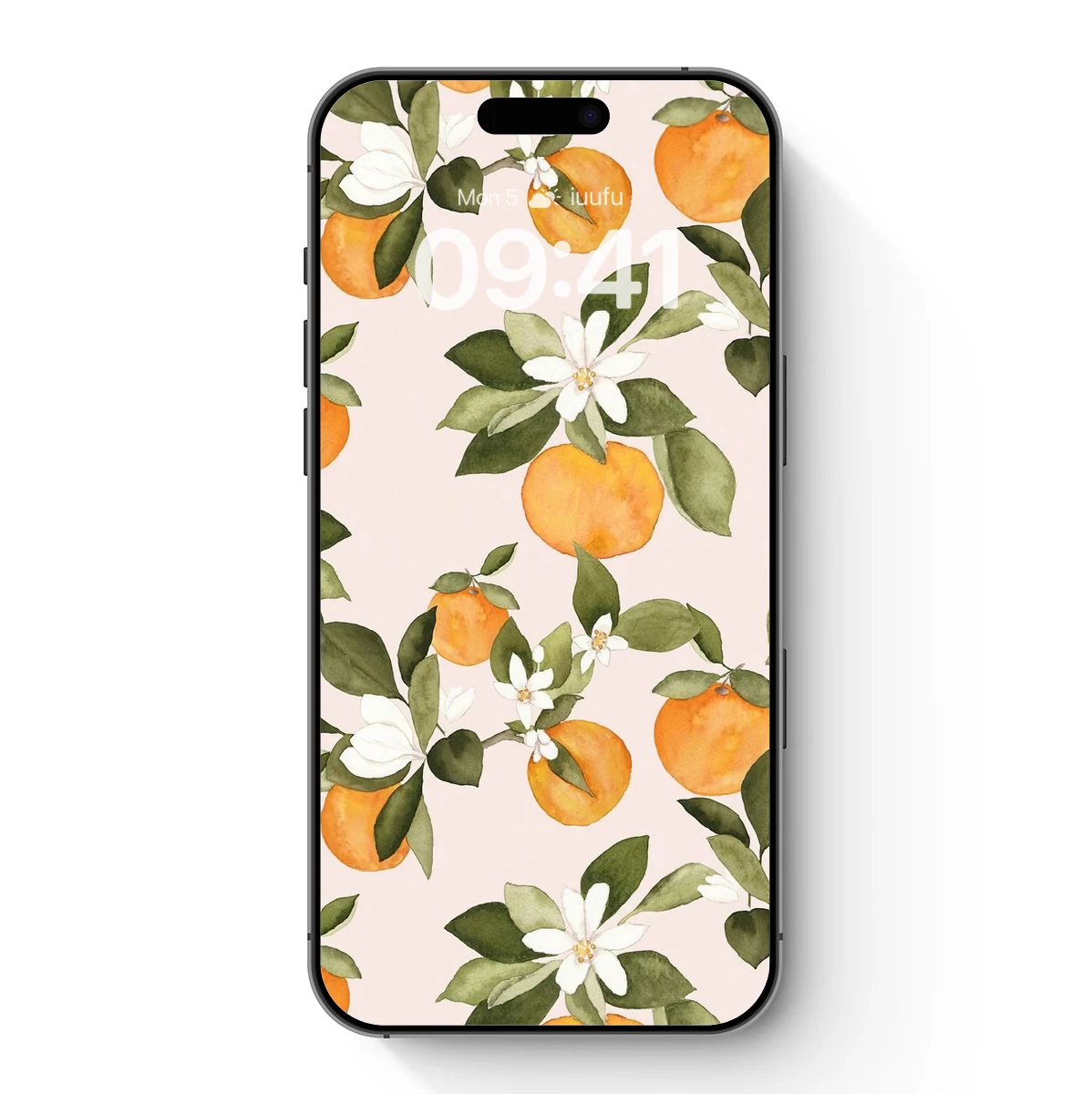Citrus Bloom: Watercolor Oranges and Flowers