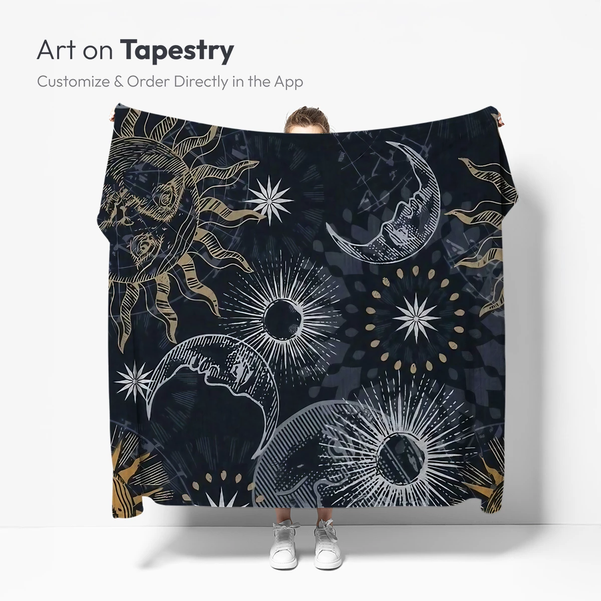 Celestial Gothic Sun and Moon - Image 5