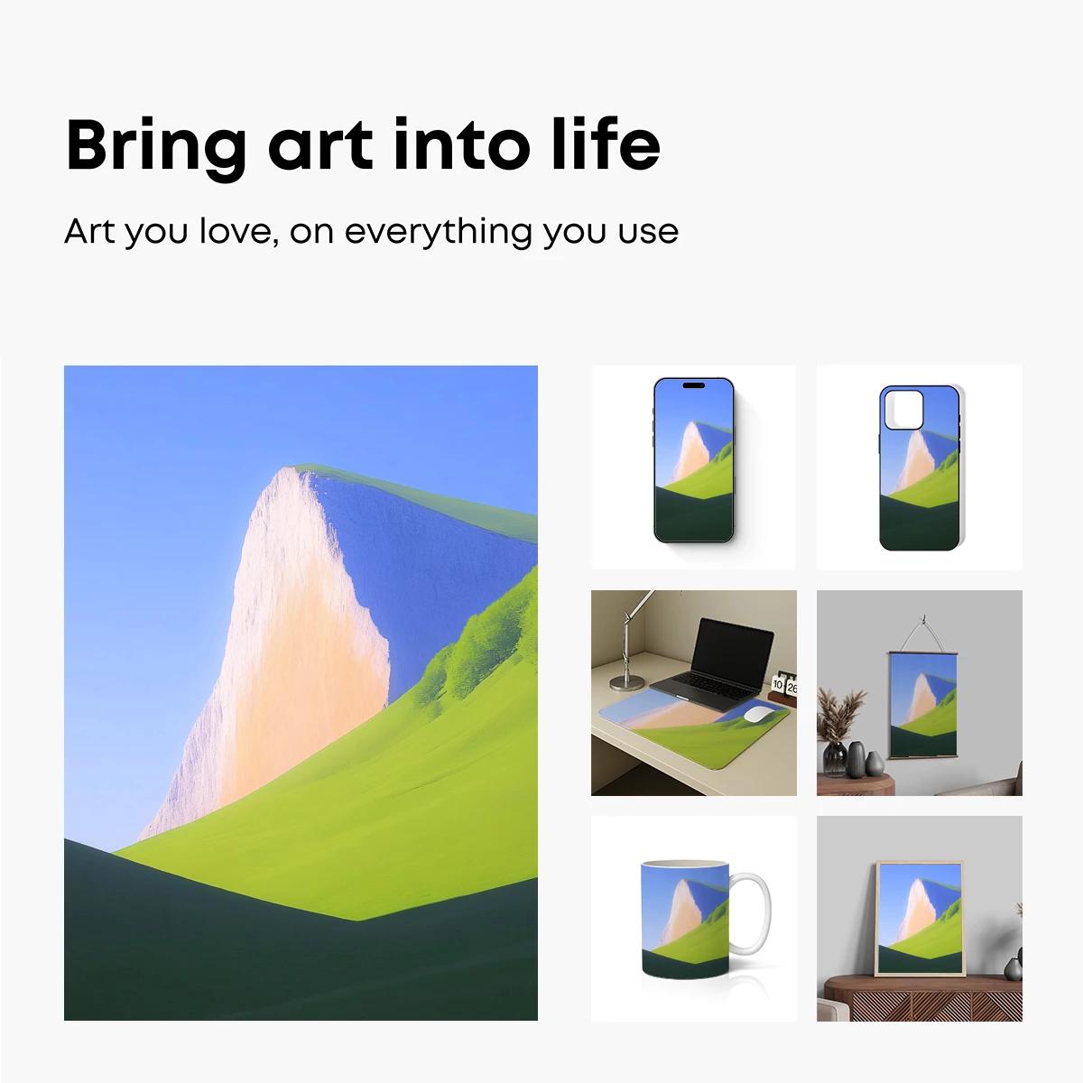 Geometric Mountain Odyssey - Image 2