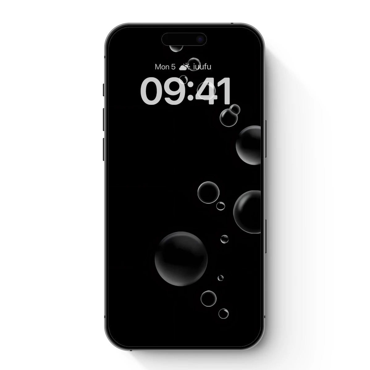 Ethereal Bubbles in Midnight Void