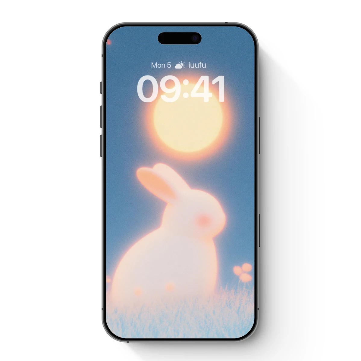 Ethereal Bunny at Sunset: Dreamy Pastel Art