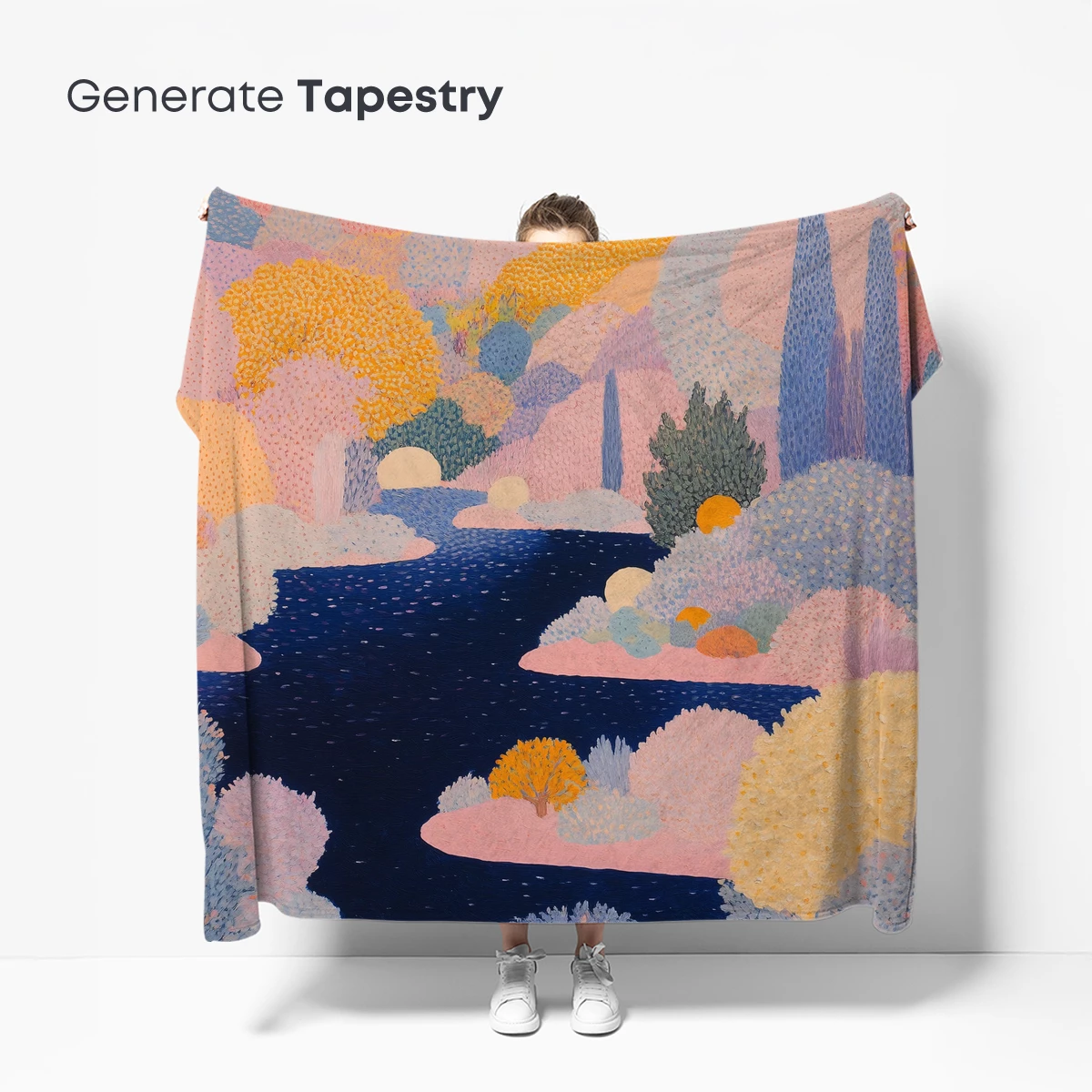 Enchanted River Under a Dreamy Moon - Image 5