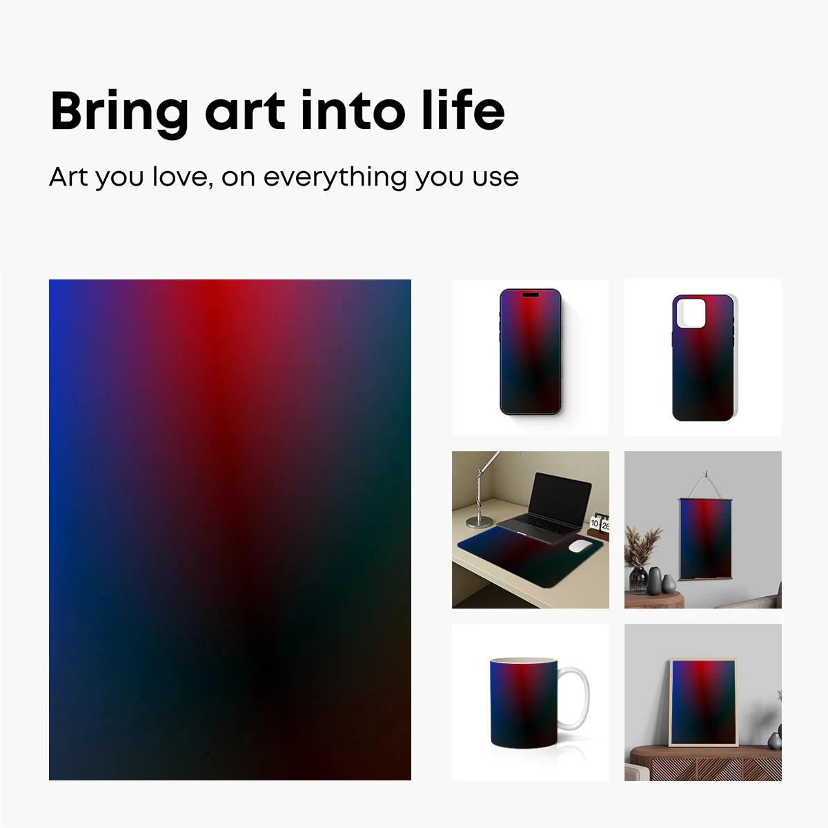 Gradient Symphony: Colorful Blur Harmony - Image 2