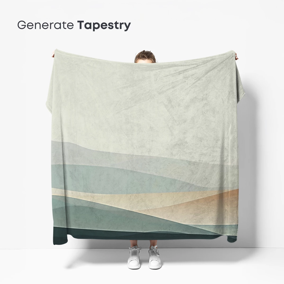 Abstract Horizon Layers: Serene Minimalist Landscape - Image 5