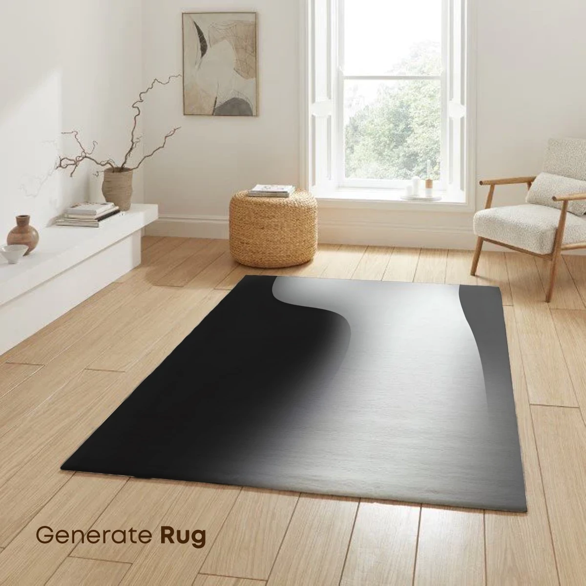 Ethereal Grayscale Flow - Image 6