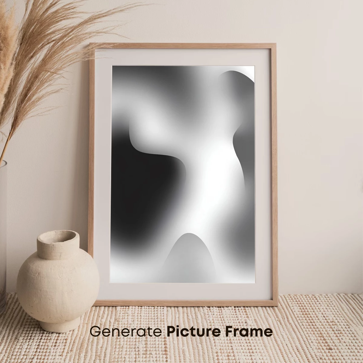 Ethereal Grayscale Flow - Image 7