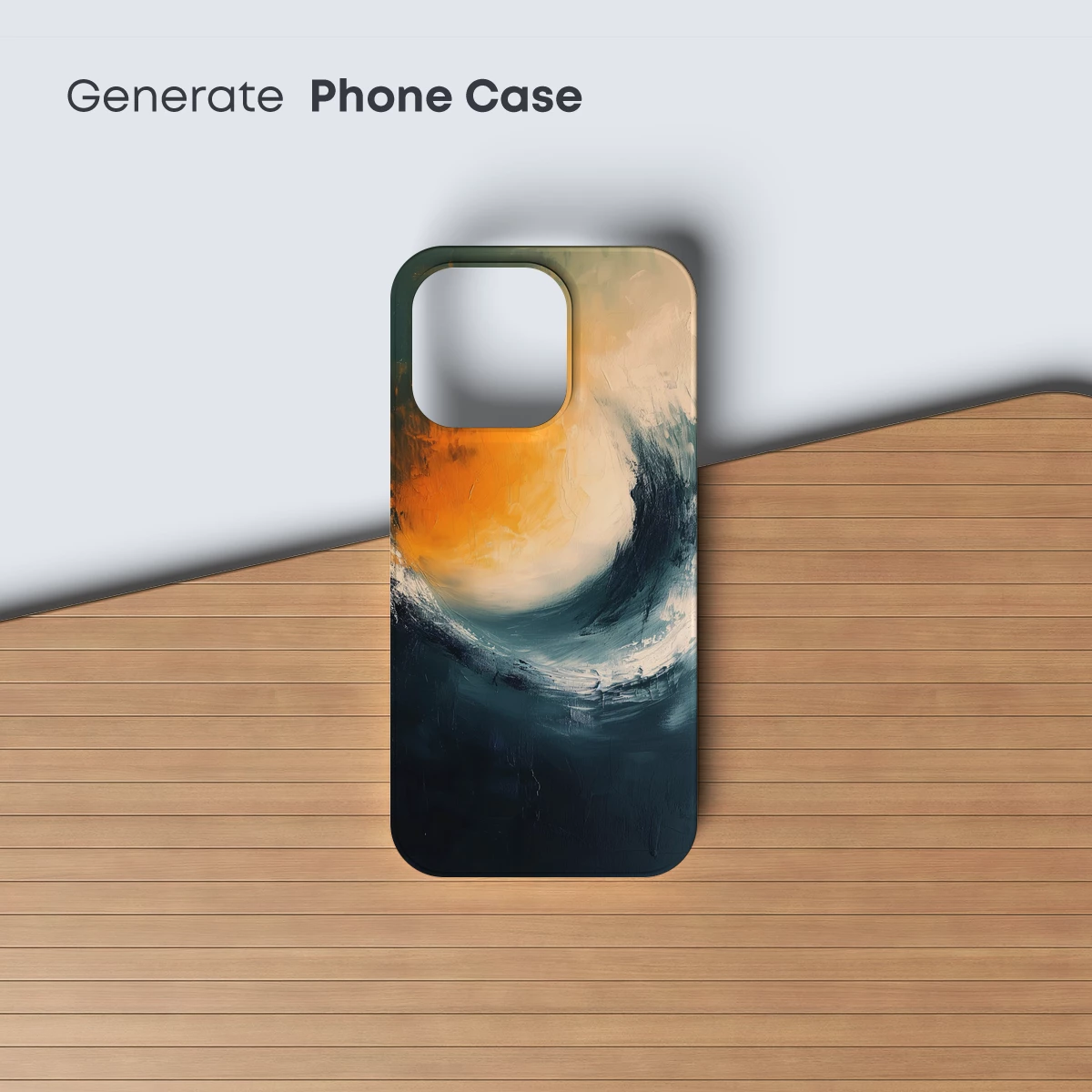 Abstract Wave of Light: Modern Impressionism - Image 3