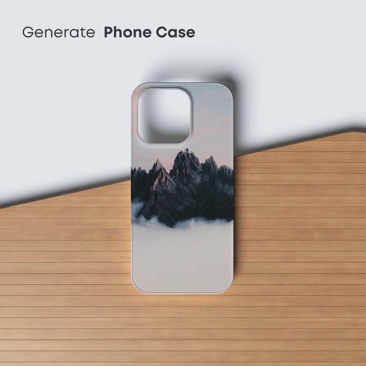 Misty Mountain Peaks: Dawn's Ethereal Embrace - Image 3