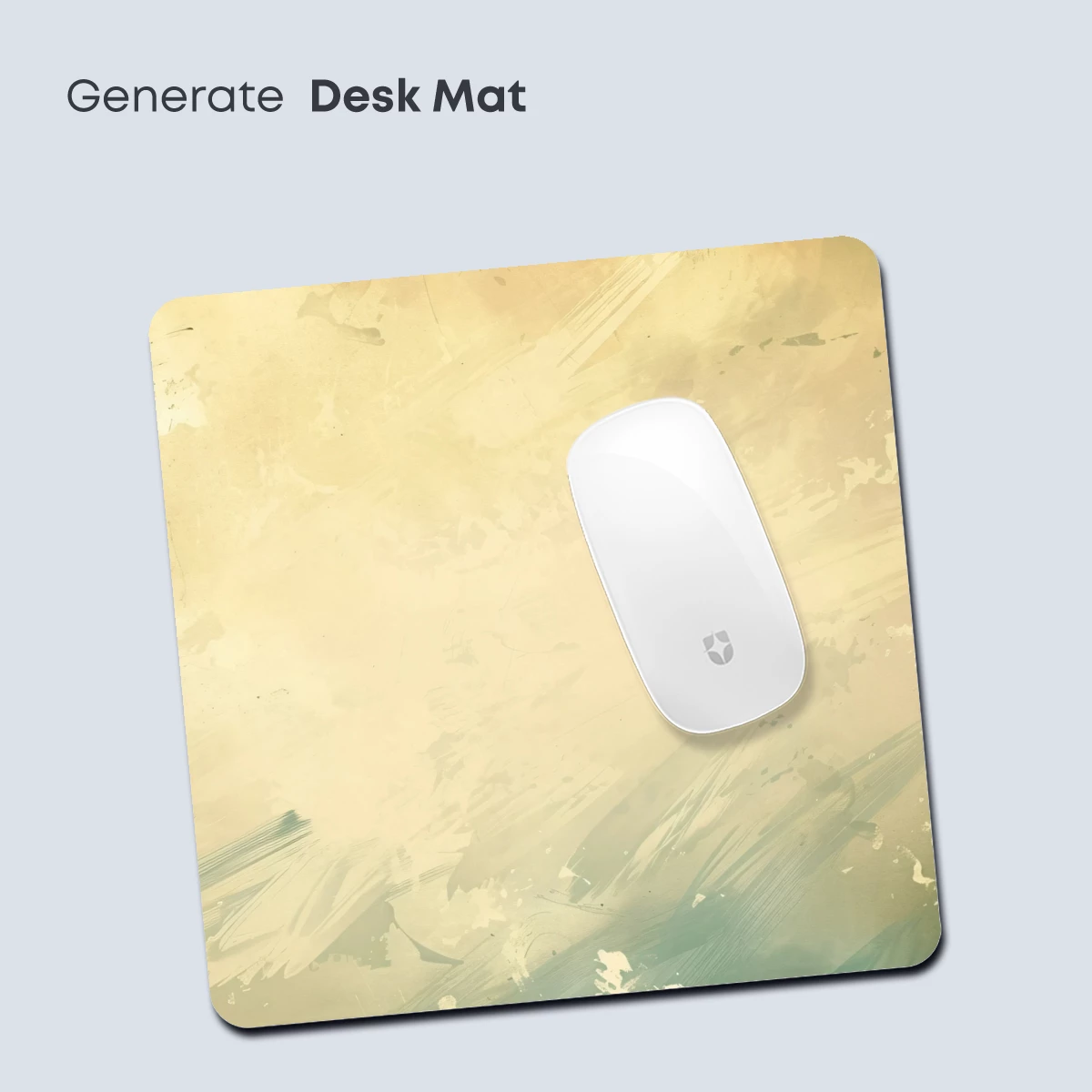 Abstract Brushstroke Symphony in Sepia and Teal - Image 4