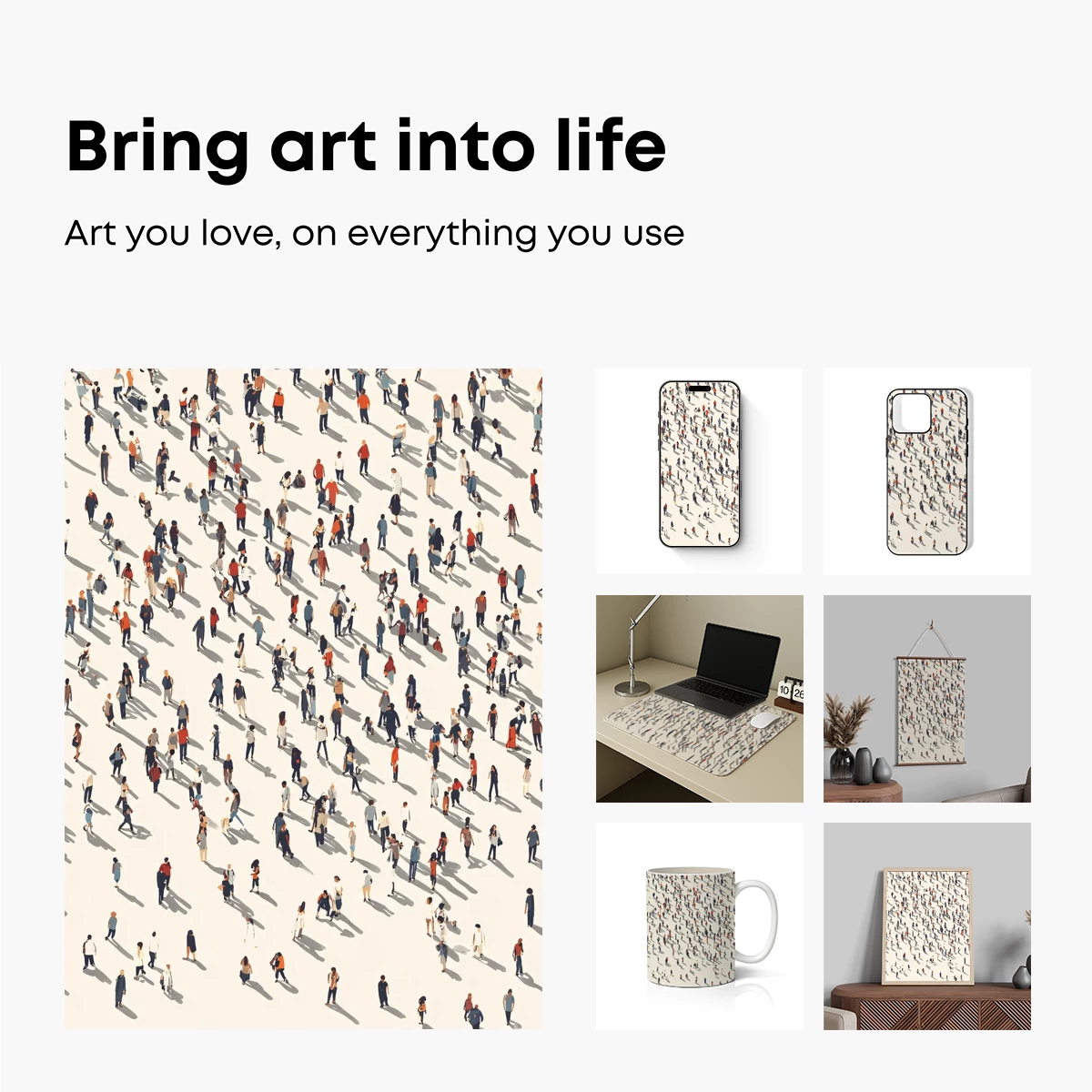 Crowd Canvas: A Sea of Individuals in Harmony - Image 2