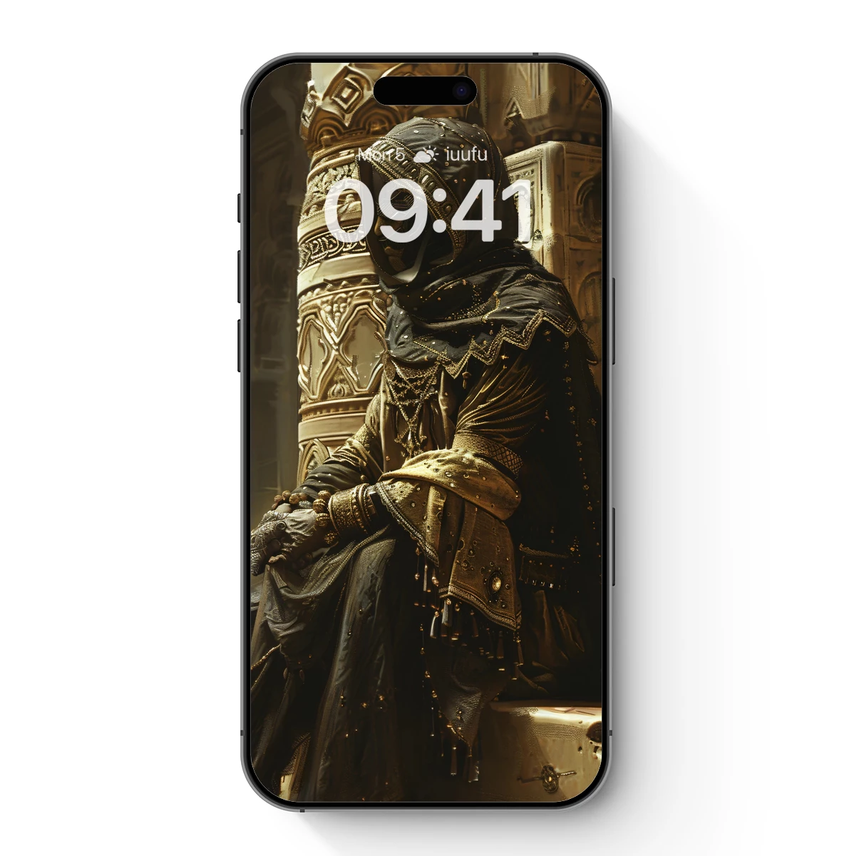 Enigmatic Cloaked Figure in Gothic Elegance