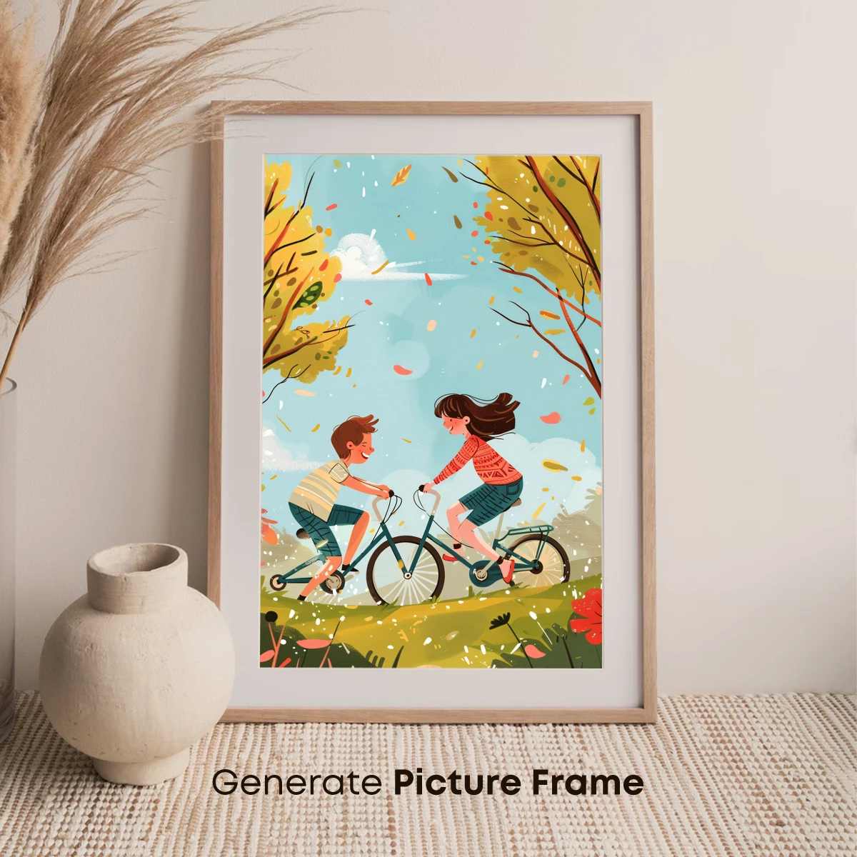 Autumn Bike Ride: Whimsical Adventure - Image 7