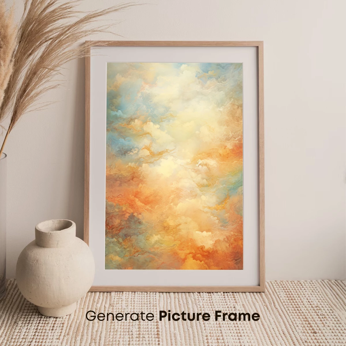 Ethereal Cloud Symphony: A Celestial Palette - Image 7