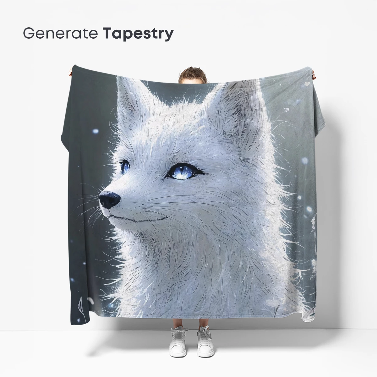 Ethereal Arctic Fox: Winter's Mystical Guardian - Image 5