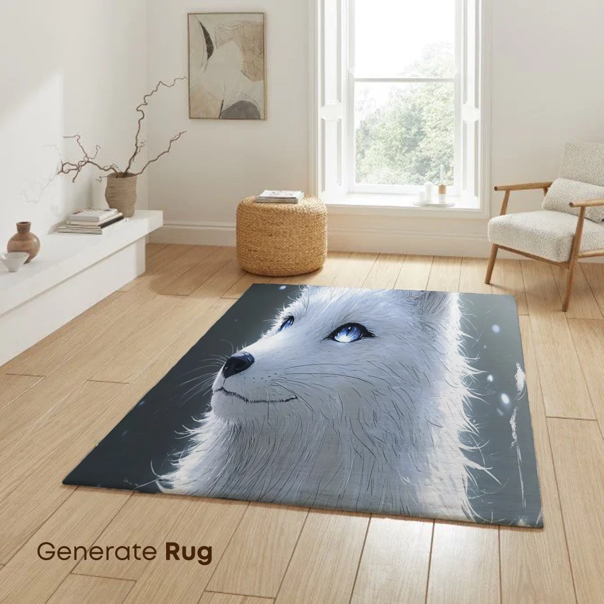 Ethereal Arctic Fox: Winter's Mystical Guardian - Image 6