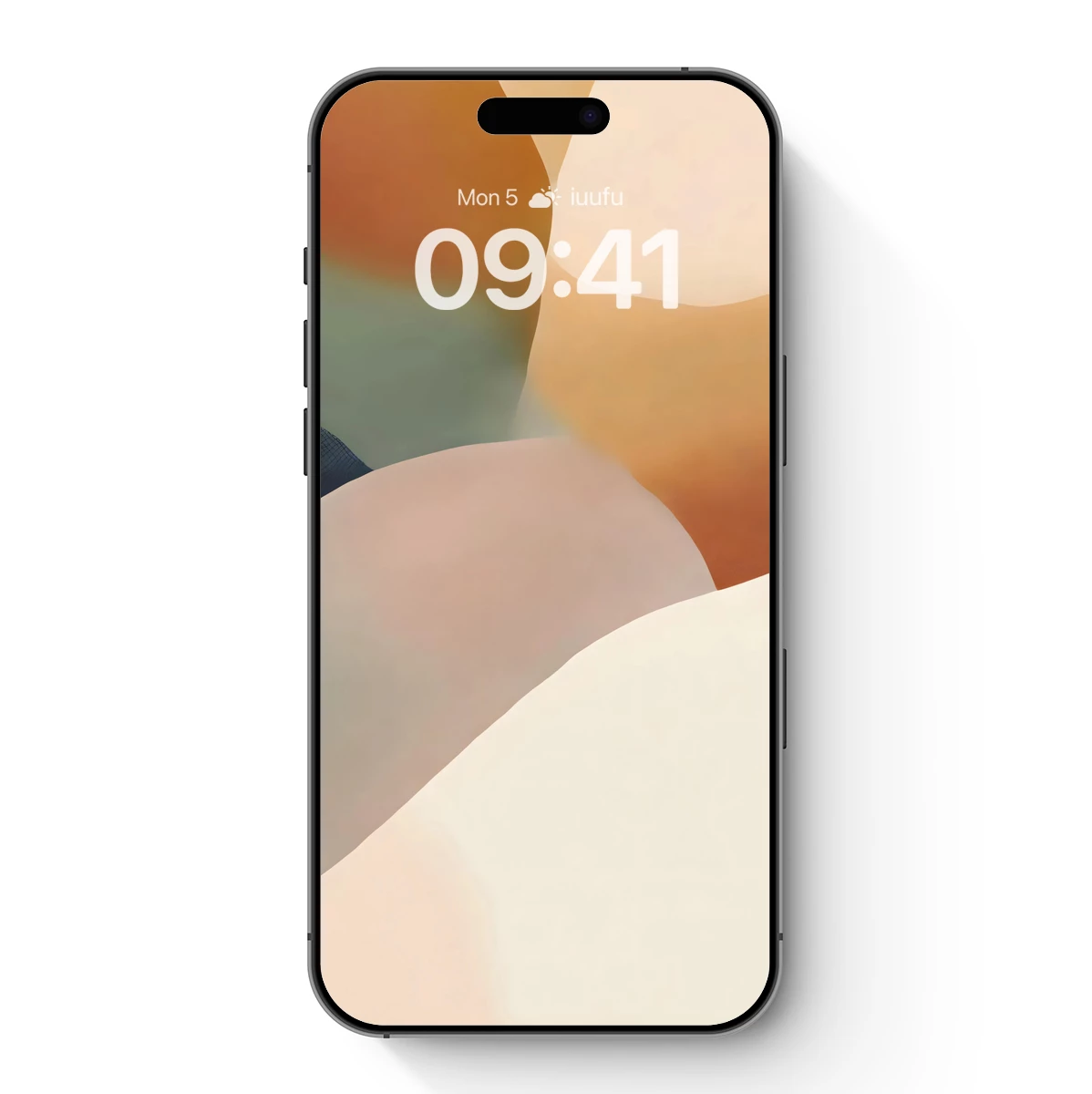 Abstract Fusion: Soft Curves and Warm Hues