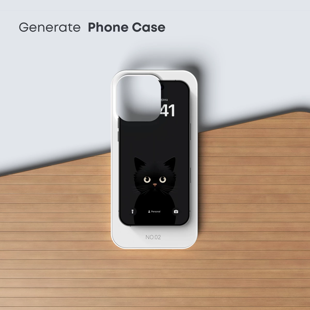 Mystic Midnight Cat: Digital Noir Art - Image 3