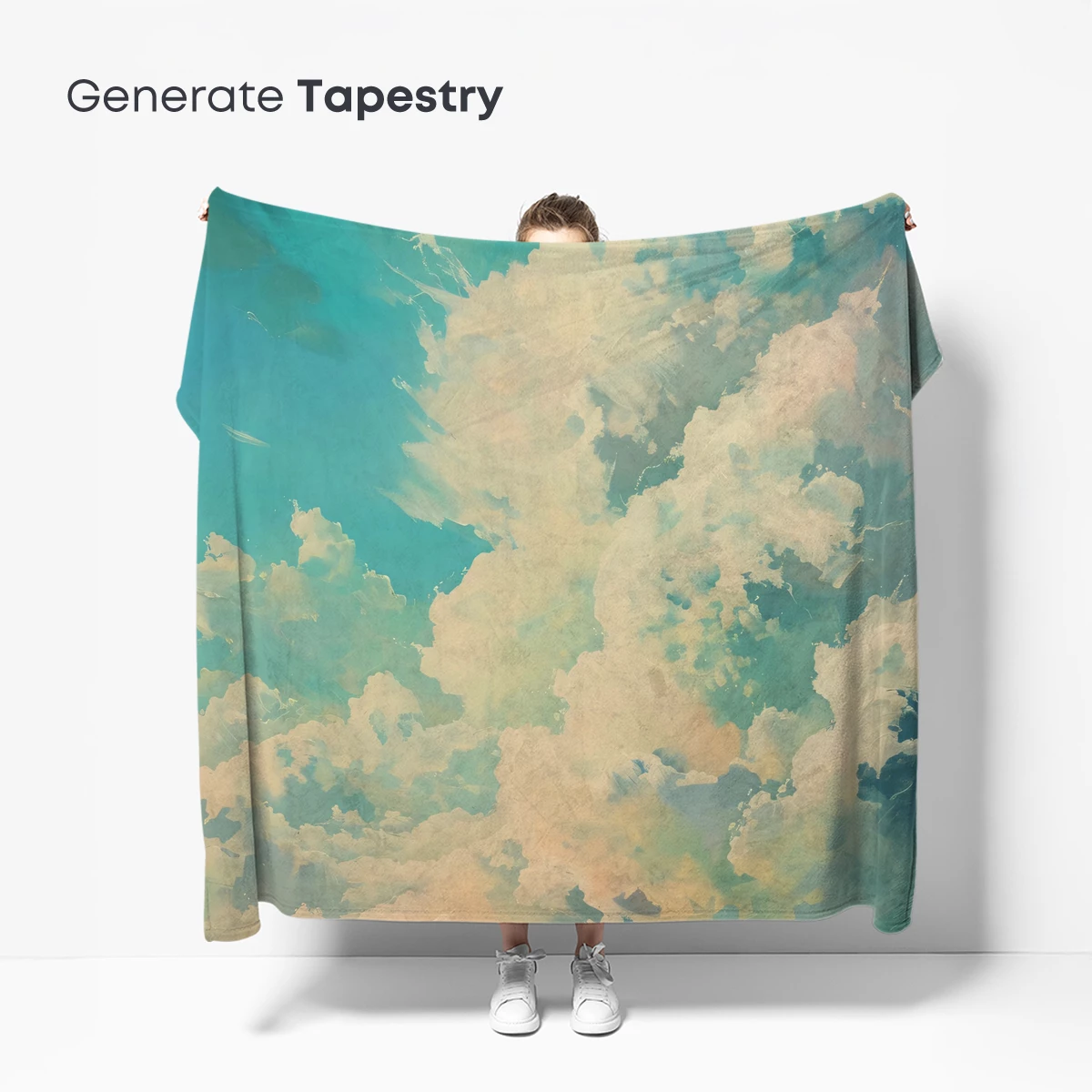 Ethereal Cloud Symphony: Impressionist Sky Art - Image 5