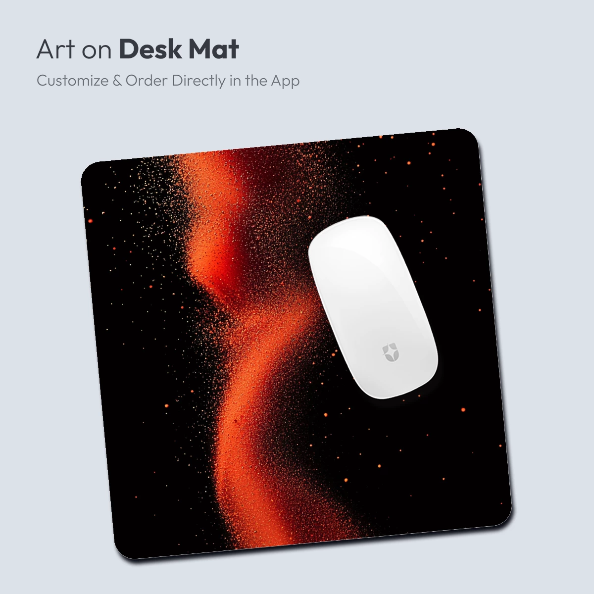 Ethereal Ember Veil: A Dance of Fiery Particles - Image 4