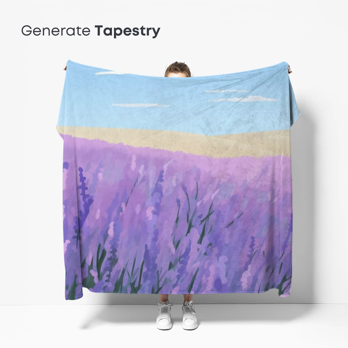 Lavender Fields Under a Serene Sky - Image 5