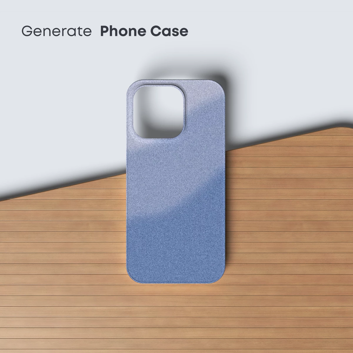 Gradient Serenity: Ethereal Blue Haze - Image 3