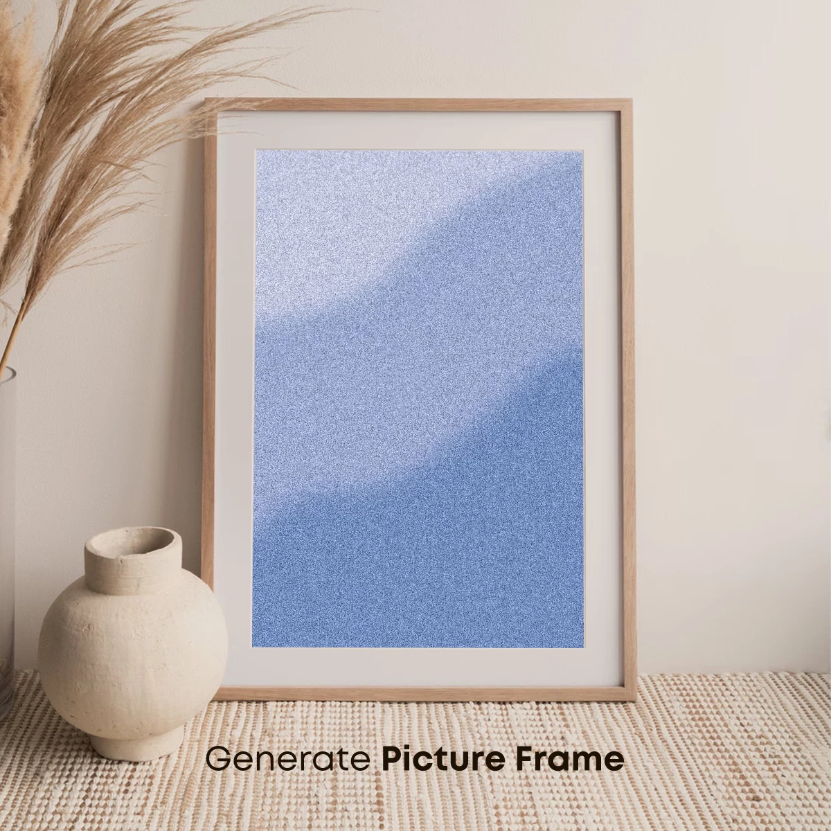 Gradient Serenity: Ethereal Blue Haze - Image 7