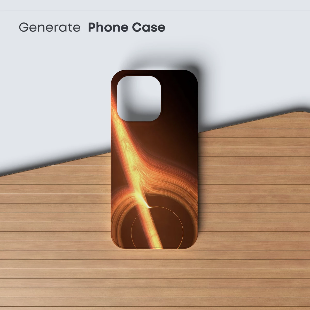 Eclipse of Fire: Celestial Dance in Amber - Image 3