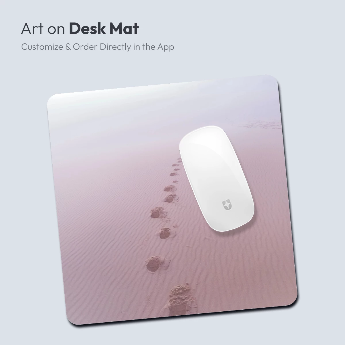 Desert Solitude: Footprints in the Sand - Image 4