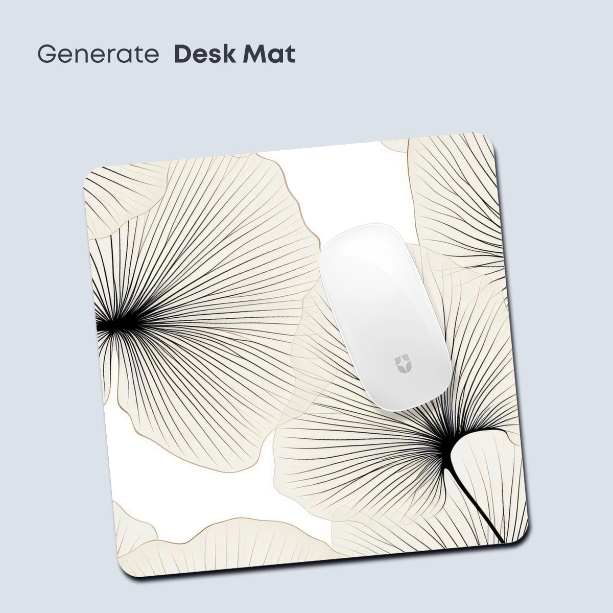 Elegant Ginkgo Silhouettes: Monochrome Botanical Art - Image 4