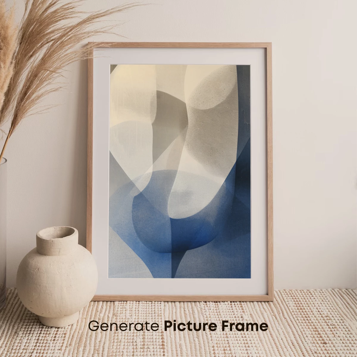 Abstract Elegance: Flowing Forms in Monochrome - Image 7