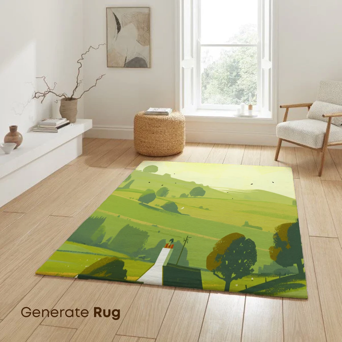 Countryside Serenity: A Cat's Quiet Roam - Image 6