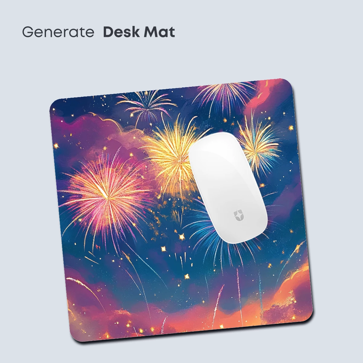 Cityscape Symphony: Fireworks Explode in Vivid Night Sky - Image 4