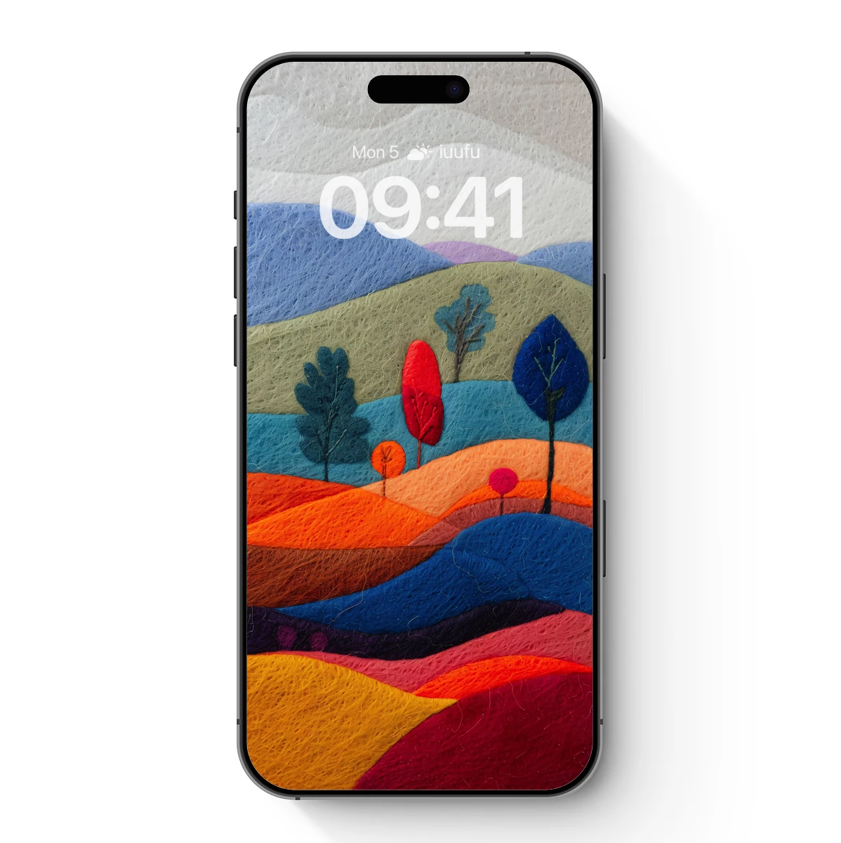 Felted Landscape Symphony