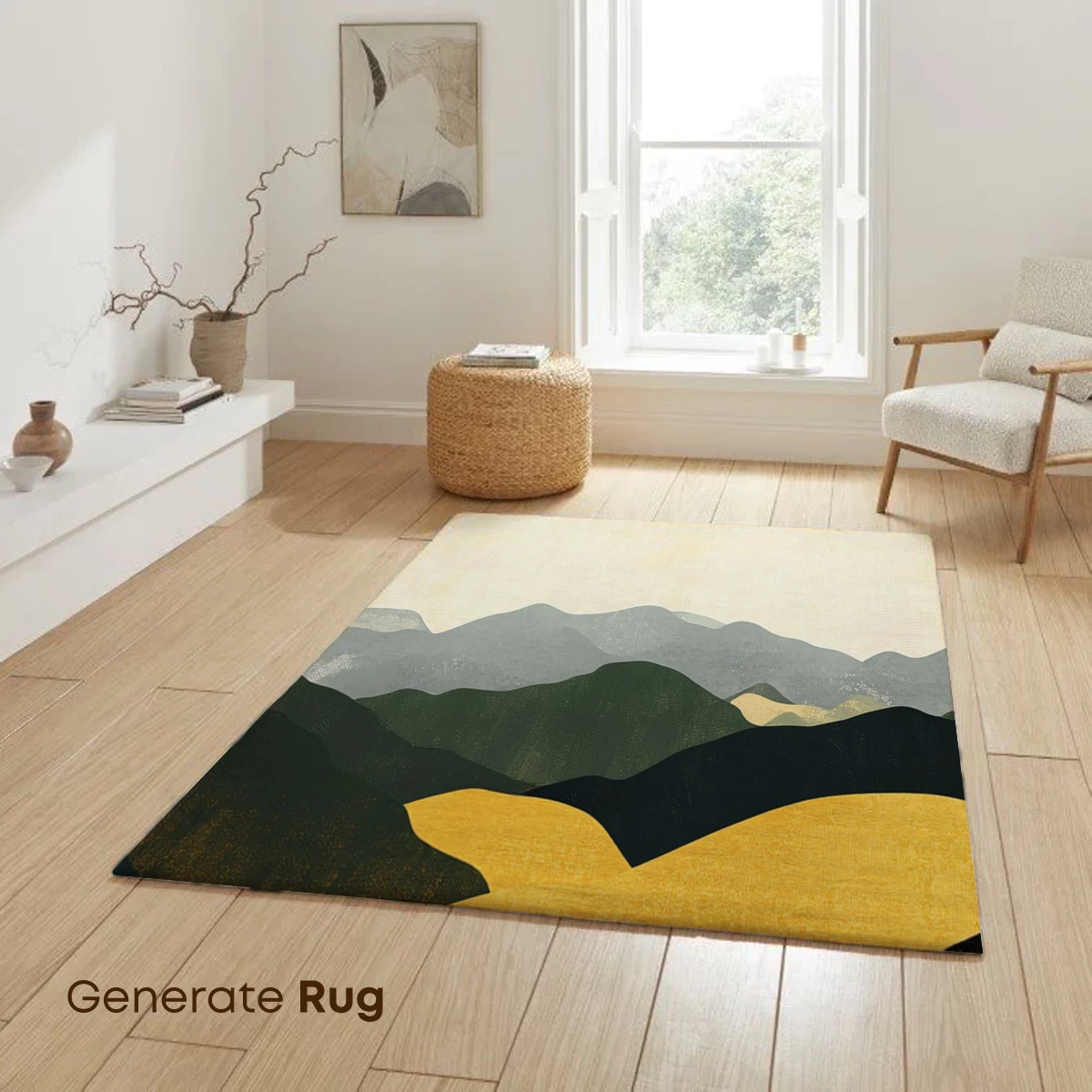Golden Fields and Rolling Hills: A Modern Landscape Odyssey - Image 6
