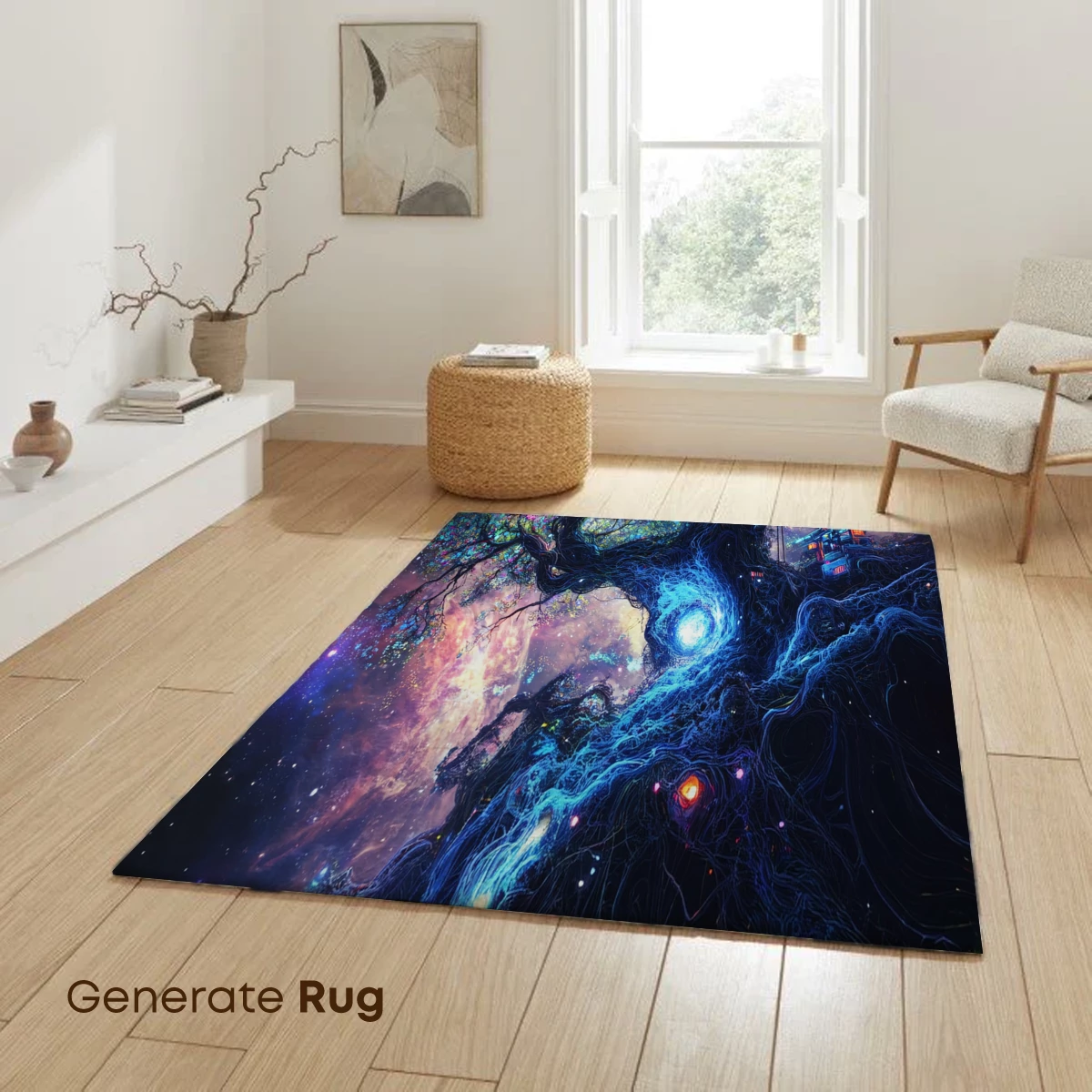 Cosmic Tree of Galaxies: Surreal Space Art - Image 6